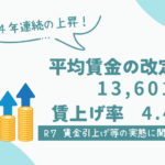 リムコンサルティング　ブログ　賃上げ